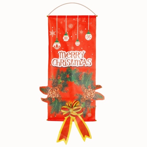

Christmas Tree Hanging Decoration Wall Door Hanging Flag
