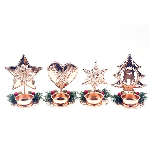 

Christmas Candle Holder Pine Cone Ornaments
