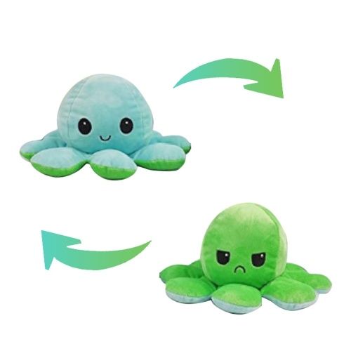 

Original Reversible Octopus Plushie Soft Plush Toy