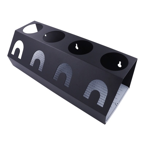 

Drainer for Soda Bottles Aluminum Bottle Holder for 4 Bottles