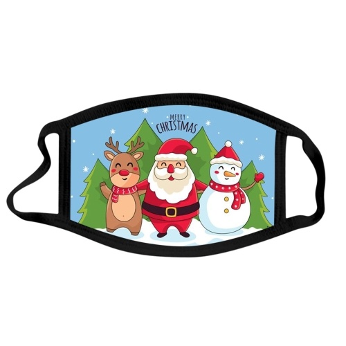 

Christmas Mask for Kids Christmas Printed Face Masks