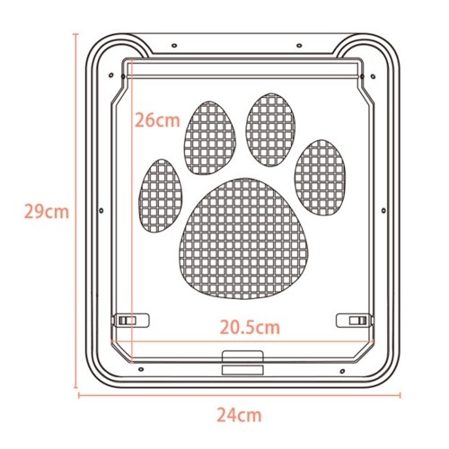Pet Screen Door 