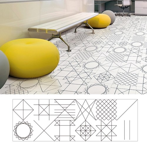 

1PC Self Adhesive Retro Tile Stickers
