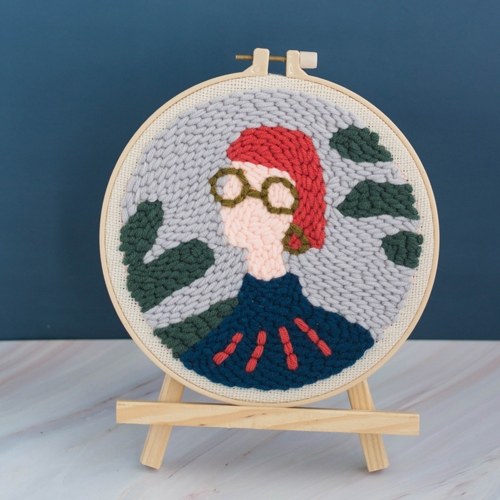 

DIY Embroidery Material Kit Poke Embroidery Set