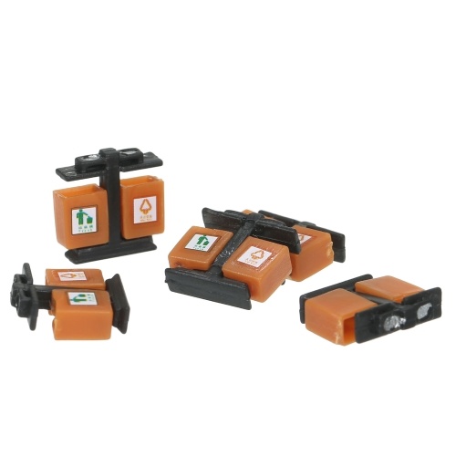 

Miniature Garbage Cans Painted Garbage Cans