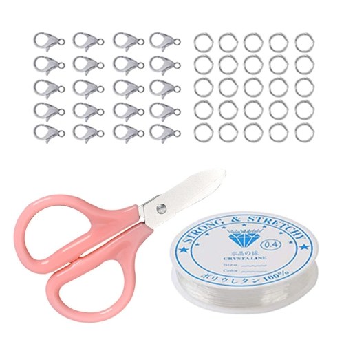 

4mm R-ing DIY Projects Multicolors Ball Beads E-arrings Accessories Tool for Crafting String Present Gift