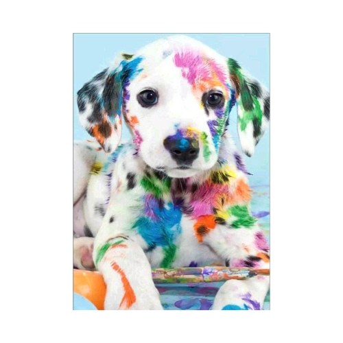 

DIY 5D Diamond Painting Kit Cute Animal Pattern Full Drill Diamond Painting Acrylic Rhinestone Mosaic Painting Craft Home Wall Decoration Gift Frameless