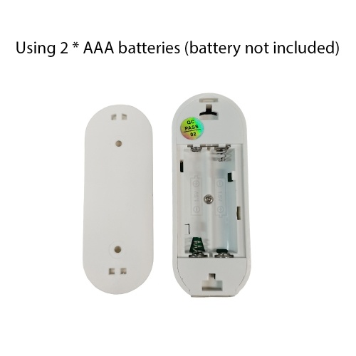 4 Pack Mini Door Window Alarm Home Security TY APP 2.4G WIFI Wireless Magnetic Sensor Anti-Theft Alarm Sound Easy Installation for Home Garage Apartment Door Alarm Security System Low Voltage Alarm 