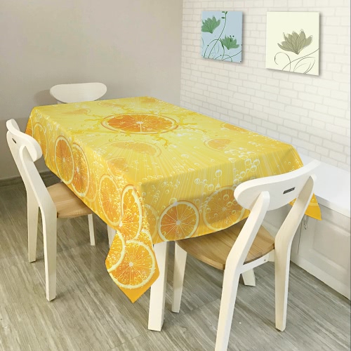 

84 * 60'' Rectangular Dinner Table Cloth Polyester Printed Coffee Table Cover Tablecloths Home Decoartion