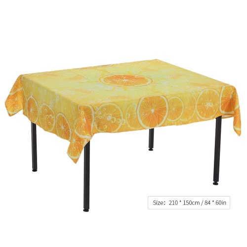 

84 * 60'' Rectangular Dinner Table Cloth Polyester Printed Coffee Table Cover Tablecloths Home Decoartion