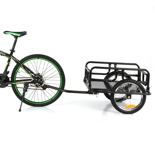 iKayaa Folding Bike Cargo Trailer Hand Wagon Bicicleta