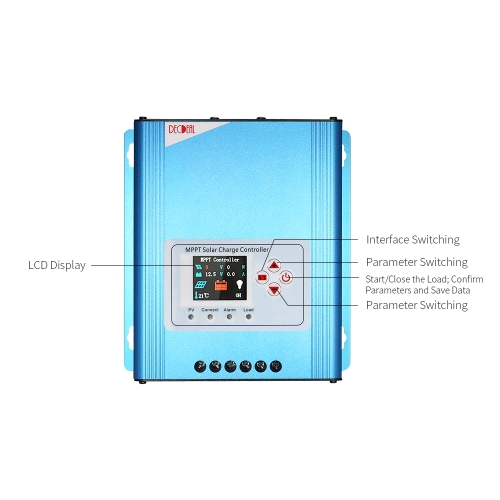 

Decdeal 30A MPPT Solar Charge Controller