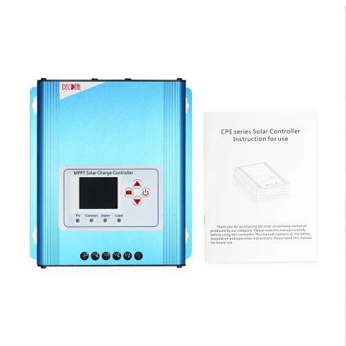 

Decdeal 30A MPPT Solar Charge Controller 12V/24V/48V Battery Charging Regulator with LCD Display Overload Protection Data Record