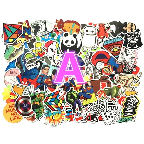 

100pcs Retro Classic Motor Poster Waterproof Custom Scrawl Suitcase Vintage Stickers