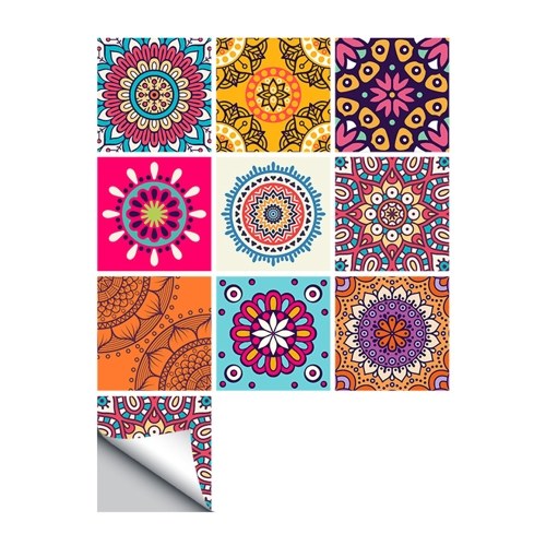 10 Pcs/Set Self Adhesive Tile Stickers