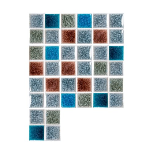 

10 Pcs/Set Self Adhesive Tile Stickers