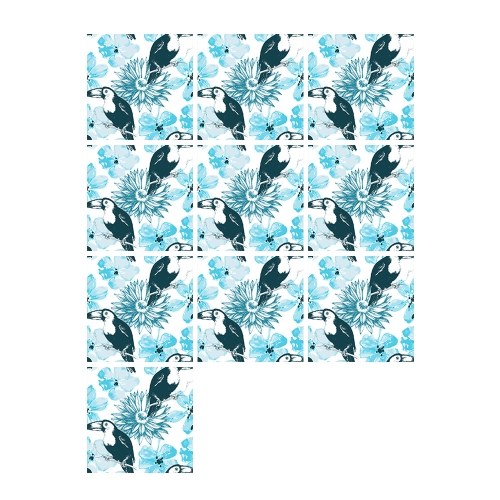 

10 Pcs/Set Self Adhesive Tile Stickers