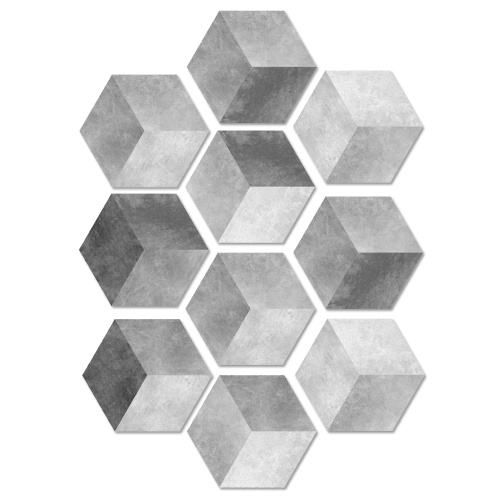 

10 Pcs/Set Self-adhesive Floor Sticker