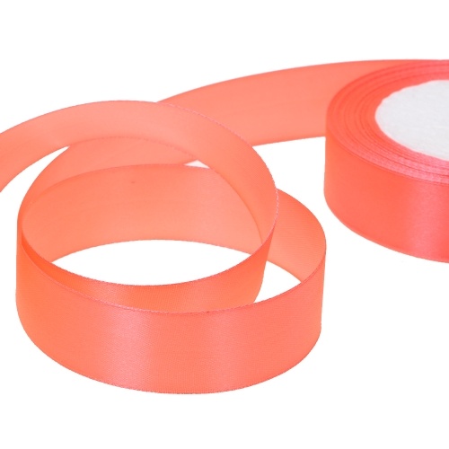 25 Yards/Roll 25mm Width Silk Satin Ribbon