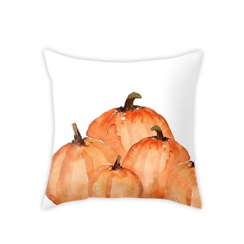 

Watercolor Pumpkin Throw Pillow Covers