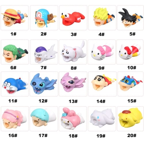 

Cute Animal Cable Bite USB Charging Protector Cover