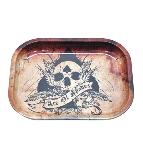 Cigarette Rolling Trays Tinplate Storage Tray