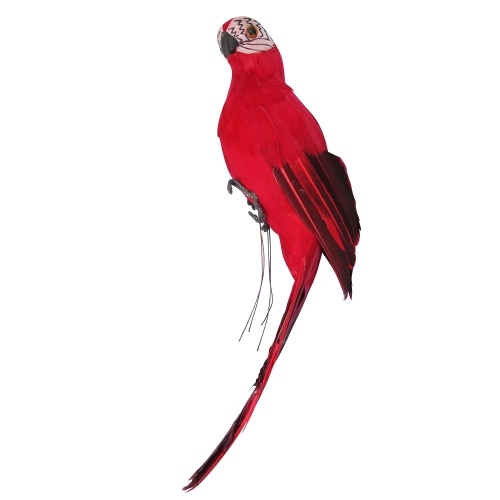 

Artificial Parrot Wall Sculpture Decorative Simulation Foam Parrot Home Decoration Crafts Ornament Outdoor Garden Tree