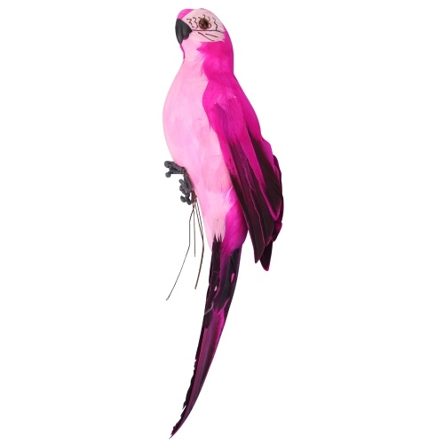 

Artificial Parrot Wall Sculpture Decorative Simulation Foam Parrot Home Decoration Crafts Ornament Outdoor Garden Tree