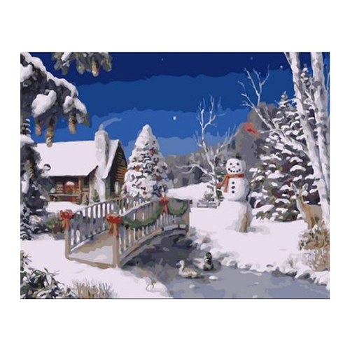 

12 x 16 дюймов DIY картина маслом на холсте
