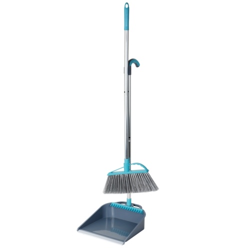 Household Broom and Dustpan Set