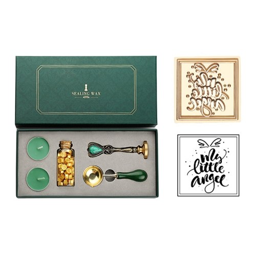 

Retro Letters Wax Seal Stamp Set