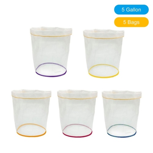 5pcs 5 Gallon Filter Bag Bubble Bag 
