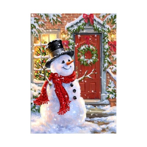 

DIY 5D Diamond Painting Kit Christmas Style Pattern Full Drill Diamond Painting Acrylic Rhinestone Mosaic Painting Craft