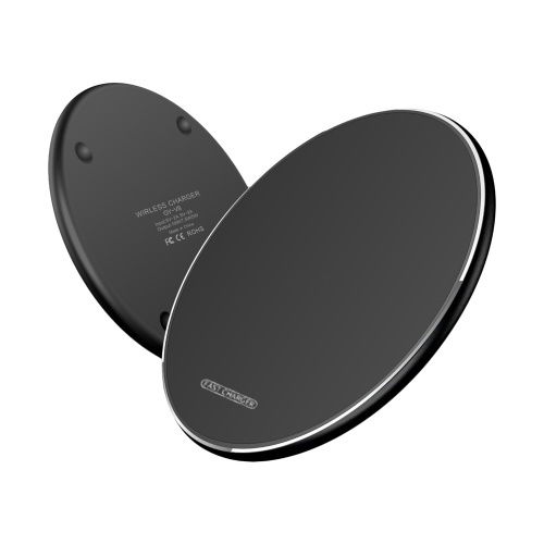 

10W Wireless Charger for iOS/Android Phones Fast Charging Pad Multi Protection 3~8mm Sensing Distance Through-Case Charging, Black