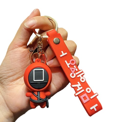 

Keychain Pendant Hanging Ornament for Bags/Keys Auto Interior Decoration Game Figure Doll Key Ring Cute Character Key Chain