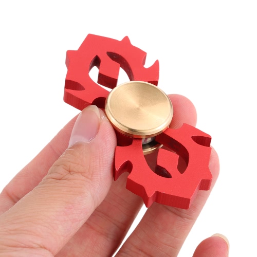 

Новый роман металл из алюминиевого сплава Непоседы Finger ручного Spinner Спин Widget Фокус игрушка EDC Карман Desktoy подарки для