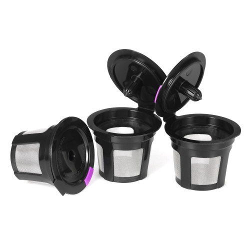 

3pcs/set Reusable K-cup Coffee Capsule for Keurig 2.0 & 1.0 Brewers Refillable Coffee Filters