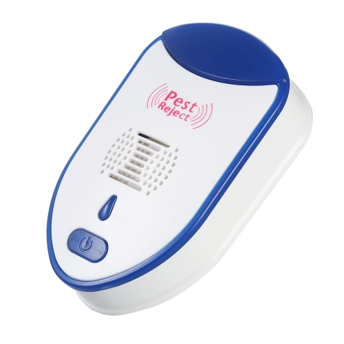 

Ultrasonic Pest Repeller with Night Light Non-toxic Repellent for Mice Mosquitoes Ants Spiders Roaches Repelling AC90V-240V US Plug