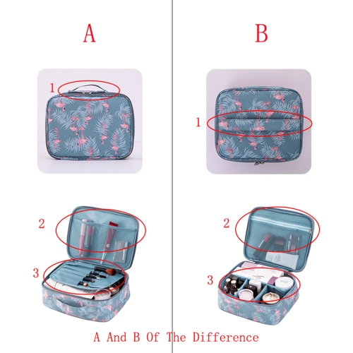 Flamingo Beautician Cosmetic Case Double Zipper Women Travel Organizer Waterproof Portable Large Capacity Storage Bag Makeup Bags Toiletry Kits A1
Flamingo Beautician Cosmetic Case Double Zipper Women Travel Organizer Waterproof Portable Large Capacity Storage Bag Makeup Bags Toiletry Kits A1