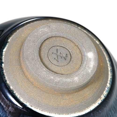 

Vintage Style Glaze Teaware Jianzhan Tea Cup Mini Tea Bowl Hare's Fur Temmoku Tea Cup Chinese Kungfu Tea Cup Chinese National Arts and Crafts Chawan from Chinese