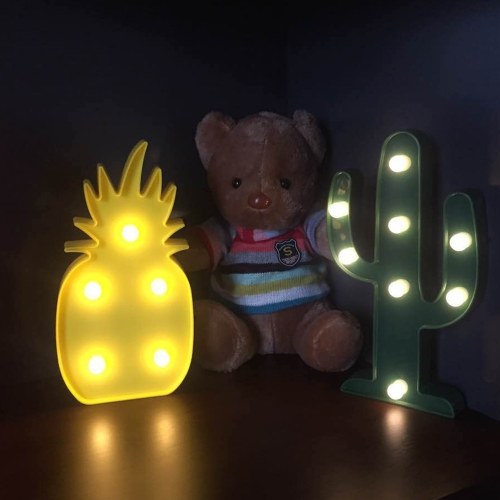 

Cute LED Neon Lamp Living Room Bedroom Desktop Decorative Light Red Flamingos