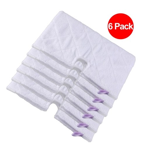 

2pcs Washable Replacement Cleaning Pads Microfiber Dusting Pad for Steam Mop S3501 S3601 S3550 S3901 (Package 1)