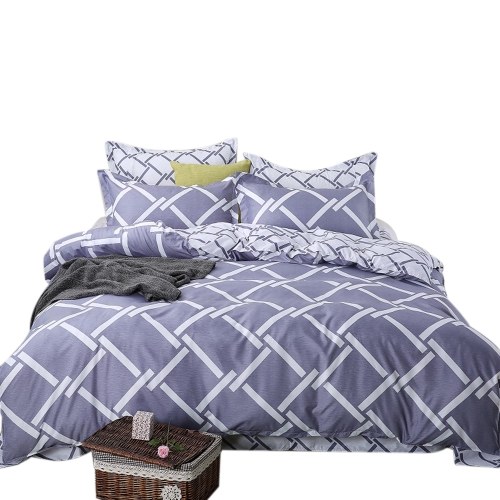 

4Pcs / Set Home Модный комплект постельных принадлежностей для мультфильмов