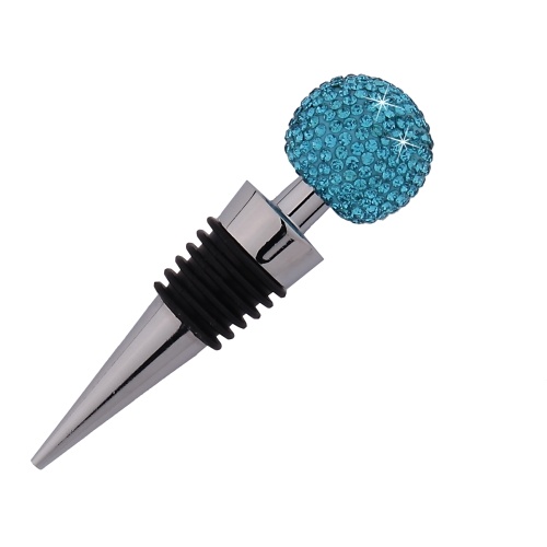 

Decorative Wine Stopper Bling Rhinestone Wine and Beverage Bottle Stoppers Reusable Plug Crystal Stopper for Wine