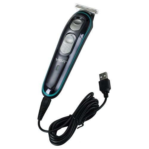 

VGR Barber Electric Trimmer USB Rechargeable Hair Clipper Shaver Self-Cut Haircutting Kit Grooming Low Noise Professional Cutting Machine