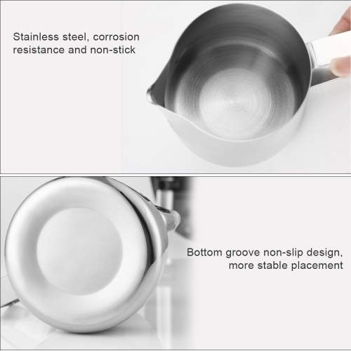 Espresso Steaming Pitchers Stainless Steel Espresso Milk Frothing Pitcher