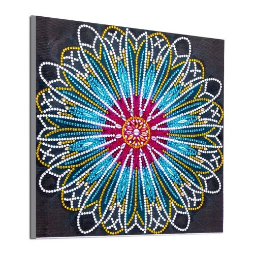 

DIY 5D Diamond Painting Flower Pattern Special-shaped Diamond Embroidery Home Decor