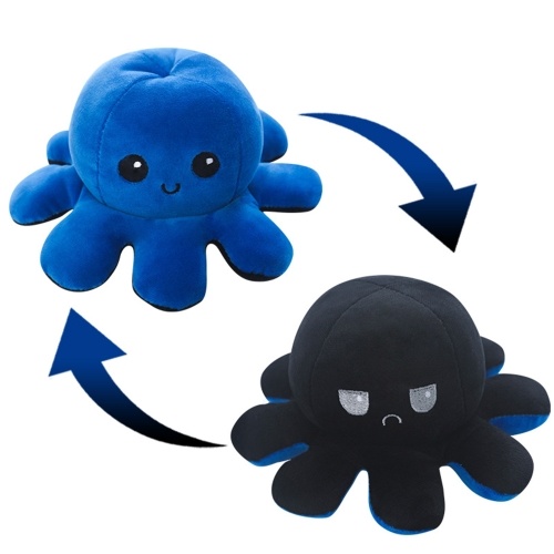 

Reversible Octopus Shaped Plush Toy