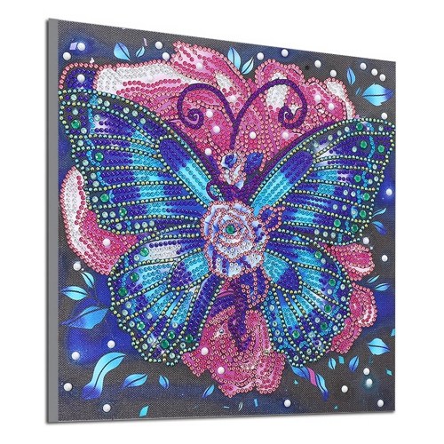 

DIY 5D Diamond Painting Animals Flower Pattern Special-shaped Diamond Embroidery Wall Decor
