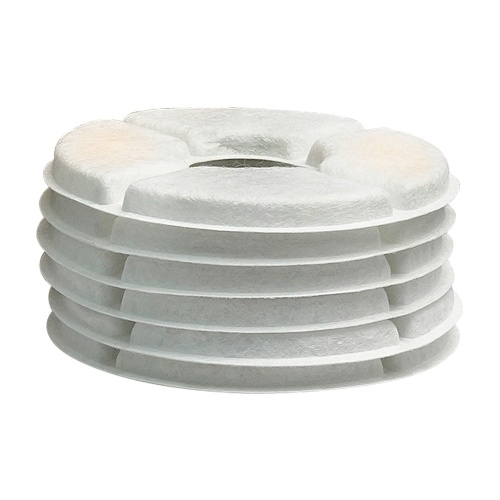 

6PCS Active Carbon Resin Round Filter Pet Water Dispenser Filter Replacement